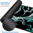 Large Mouse Pad, 31.5x15.7 inch Large Extended Computer Keyboard Mouse Mat - Image 4