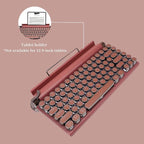 Adventurers Retro Typewriter-Style Mechanical Keyboard, 83 Keys, 75% Compact - Image 6
