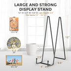TR-LIFE 12 Inch Plate Stands for Large Heavy Duty Display - Image 3