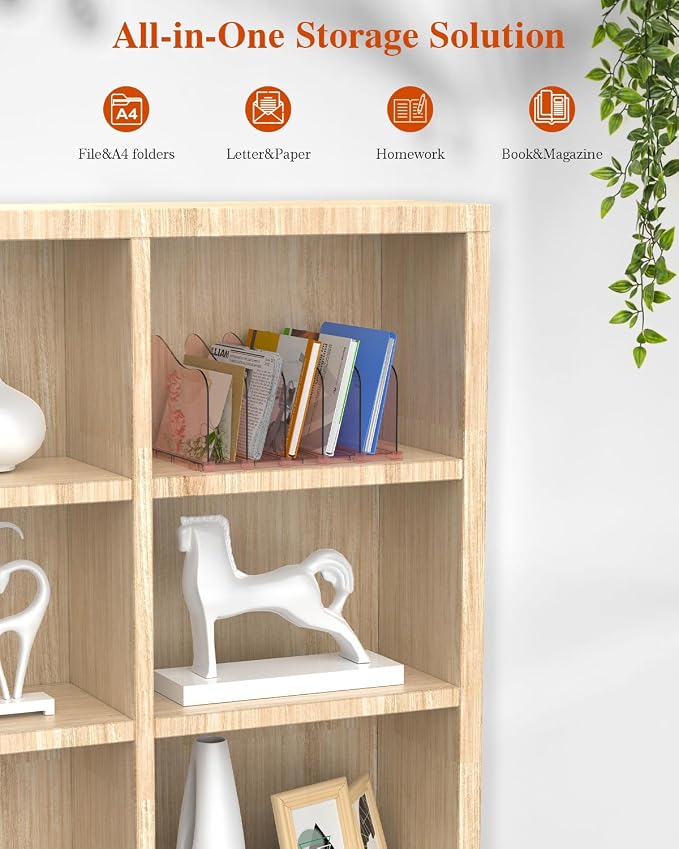 COWVTUJ Adjustable Rose File Organizer - Image 3