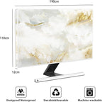 Baocicco White Gold Waterproof TV Display Screen Cover - Image 2