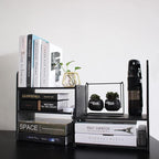 YGYQZ Adjustable PVC Desktop Organizer Storage Rack - Image 7