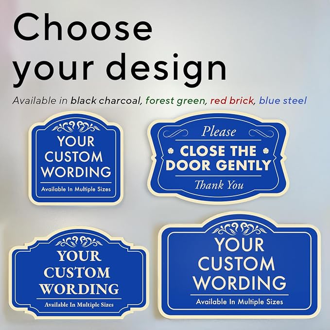 Custom Decorative Outdoor Metal Sign, Personalized Aluminum, Customized - Image 3