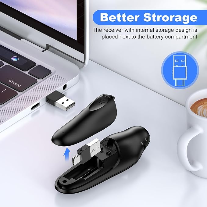 USB Type C Presentation Clicker Wireless Presenter Remote Clicker - Image 4