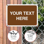 Custom Sign, Personalized Metal Signs, Customize - Image 4