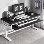 GRIPITHPY Modern Music Studio Desk Workstation by Unknown