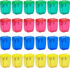 AUSTARK 24Pcs Pencil Sharpener Manual, Small Dual Hole Pencil Sharpeners Bulk by AUSTARK