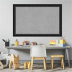 Amanti Art Black Framed Magnetic Board 24x36 Large Vision Board - Image 5