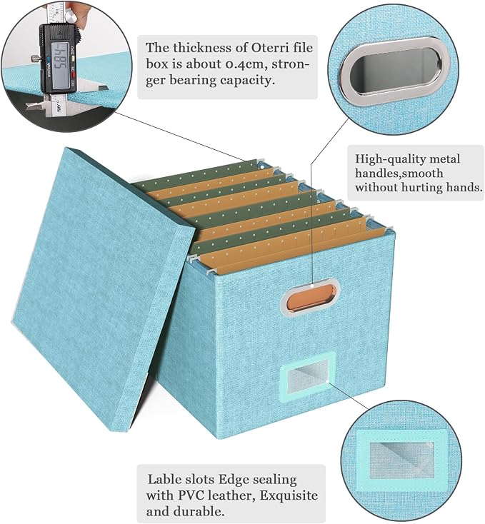 2 Pack File Storage Organizer - Image 4