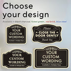 Custom Metal Decorative Signs, Personalized Aluminum, Custom Driveway Signs - Image 3