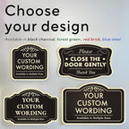 Custom Decorative Outdoor Metal Sign - Image 3