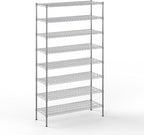 Regal Altair 18" Deep x 48" Wide x 86" Height Wire Shelving Kit | 8-Tier | NSF by Regal+Altair