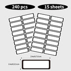 STARLIBOO Removable Freezer Labels Stickers, Blank Freezer Labels - Image 4