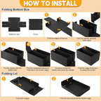 REAQUE 4 Pack Photo Storage Boxes - Image 6