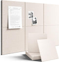 Fluxynara Large Felt Bulletin Board 36" x 24" Cork Board Alternative-6 Pack by FLUXYNARA
