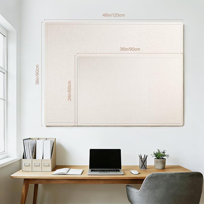 Vision Board 36x24 Inches, Thicken Felt Pin Board - Image 7