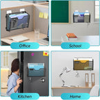 SUPEASY Magnetic File Holder, 6 Pack File Folder Organizer, Wall File Organizer - Image 6