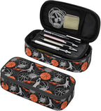 Basketball Fun Sport Ball Pencil Case Big Capacity Storage Pencil Pouch by HKHEHOP