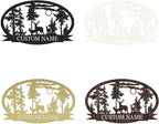Personalized Deer Metal Cabin Sign | Custom Metal Sign | Personalized Camping - Image 5