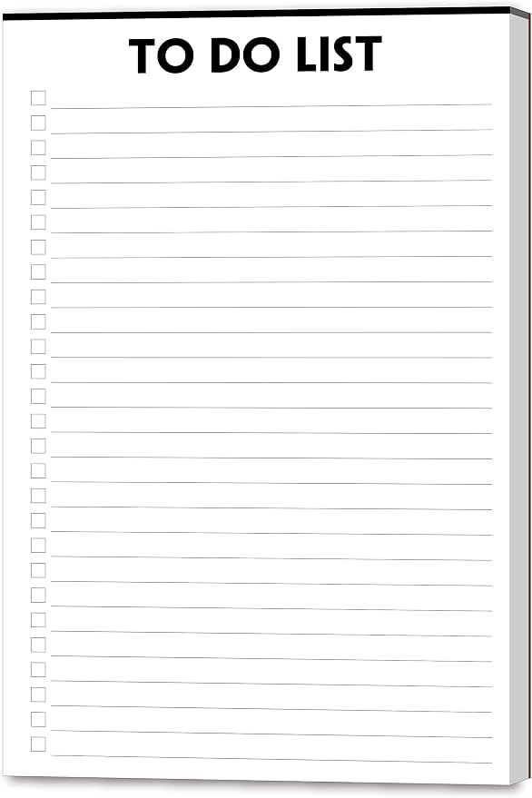 Nokingo To Do List Notepad by Nokingo