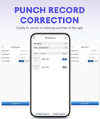 NGTeco APP Time Clock, Fingerprint & PIN Times Clock - Image 4