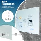 Magnetic Glass Dry Erase White Board Whiteboard Glass Writeboard 40"x60" - Image 5