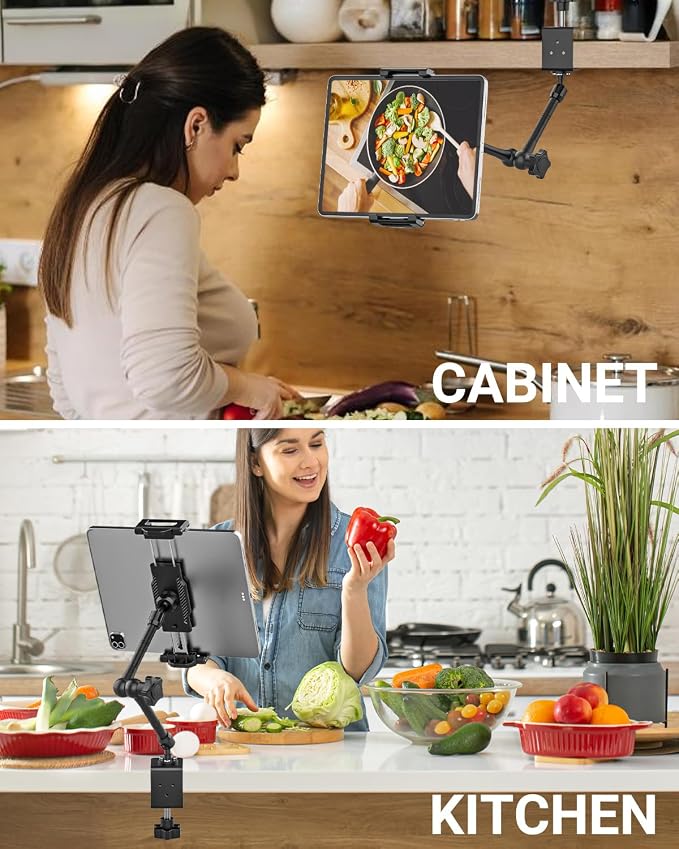 INSSKY Metal Kitchen Tablet Stand, Fit - Image 9