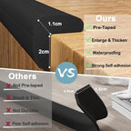 Baby Proof Corners and Edges Protector 8.2ft, Fireplace Baby Proofing Bumper - Image 2