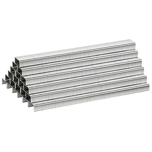 meite T-50 Heavy Duty Staples Marine, 1/4 Inch 304 Stainless Steel Staples by meite