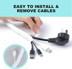 AGPTEK Cable Sleeve Cover, 6.6ft - Image 6