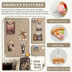 WINFA Push Pins Thumb Tacks for Bulletin Boards Decorative Pushpin for - Image 7