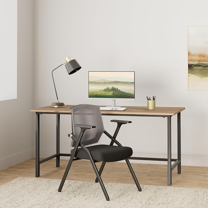 BLANEDUO, 2 Pack Stackable Conference Room Chairs - Image 2