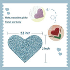 Leather Heart Bookmarks - Image 2