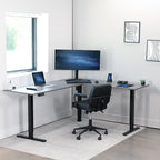 VIVO Electric Corner 75 x 63 inch L-Shaped Standing Desk, Memory Height - Image 8