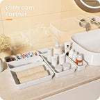 A-LuGei 【】 【】 White Drawer Organizer, Makeup organizer - Image 2