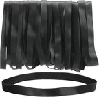 LotFancy Large Rubber Bands, Heavy Duty Black Long Rubber Bands by LotFancy