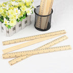 144 Packs Wooden Rulers, 12 Inch Double Sided Wood School Ruler - Image 4