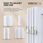 VINGLI 70'' H Room Divider, Non-Woven Fabric Privacy Screen, Indoor Partition - Image 6
