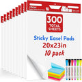 VISCOO Thickened Sticky Easel Pad, 20 x 23 Inches Large Chart Paper by VISCOO