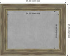 Amanti Art Grey Framed Magnetic Board 24x30 Medium Vision Board - Image 4
