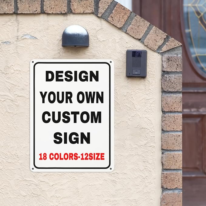 Custom Metal Personalized Signs - Image 2
