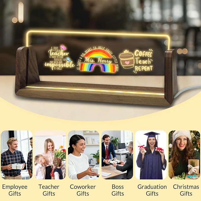 Desk Name Plate Personalized - Image 6
