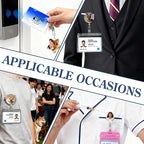 Custom Badge Reel Personalized Retractable ID Badge Holder - Image 7
