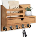 Lucundm Key Holder Wall Mount, Mail Holder by Lucundm