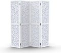 VINGLI 70'' H Room Divider, Non-Woven Fabric Privacy Screen, Indoor Partition by VINGLI