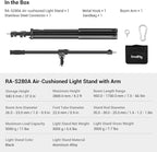 SmallRig 110"/9.2ft Photography Light Stand - Image 8