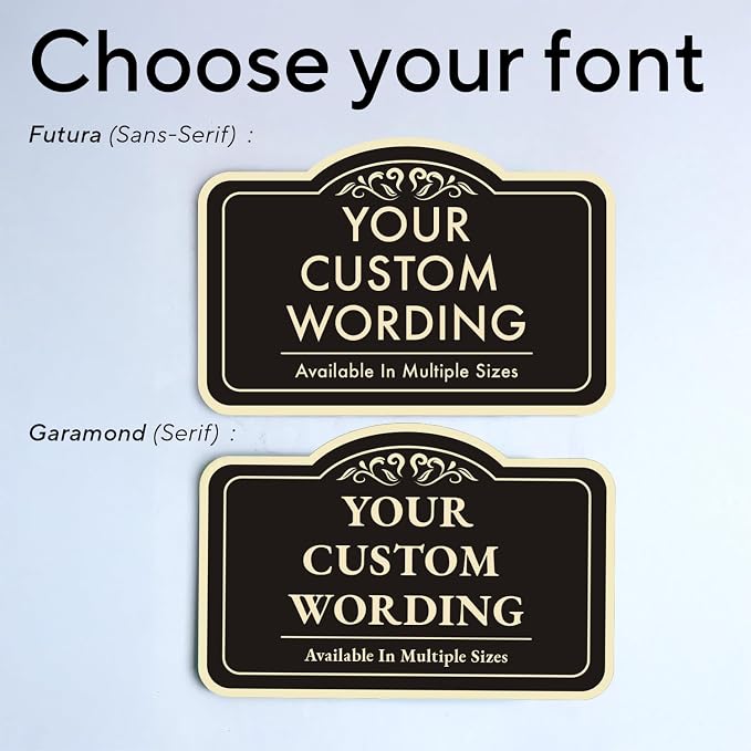 Personalized Custom Decorative Outdoor Metal Signs, 18x12 Inches, Waterproof - Image 9