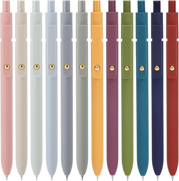 Ddaowanx Gel Pens, 0.5mm Quick Dry Black Ink Pens Fine Point Smooth Writing Pens by Ddaowanx