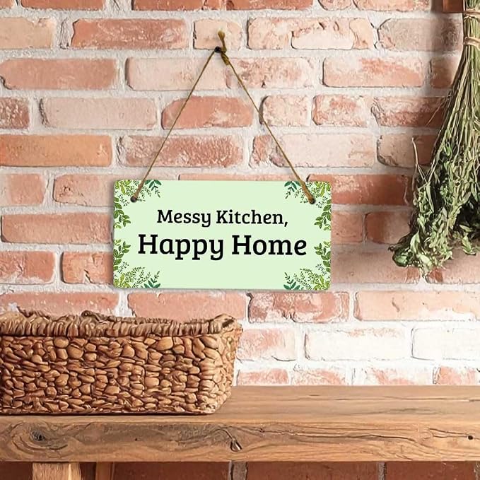 Signs ByLITA Greenery Wreath Personalized Hanging Wall or Door Sign | Custom - Image 3