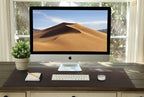 Vine Creations Leather Desk Mat Large 44" x 22", Desk Protector Mat, PU Leather - Image 6